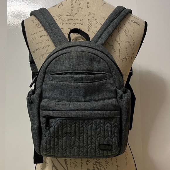 Lug Mini Orbit Mini Backpack Purse Heather Grey - Picture 7 of 15